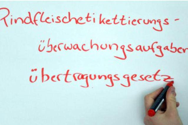 Cel mai lung cuvânt din limba germană a fost scos din vocabular