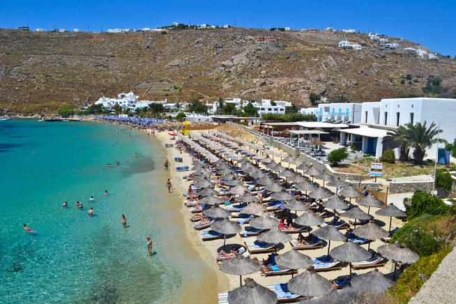Top 5 plaje din Mykonos