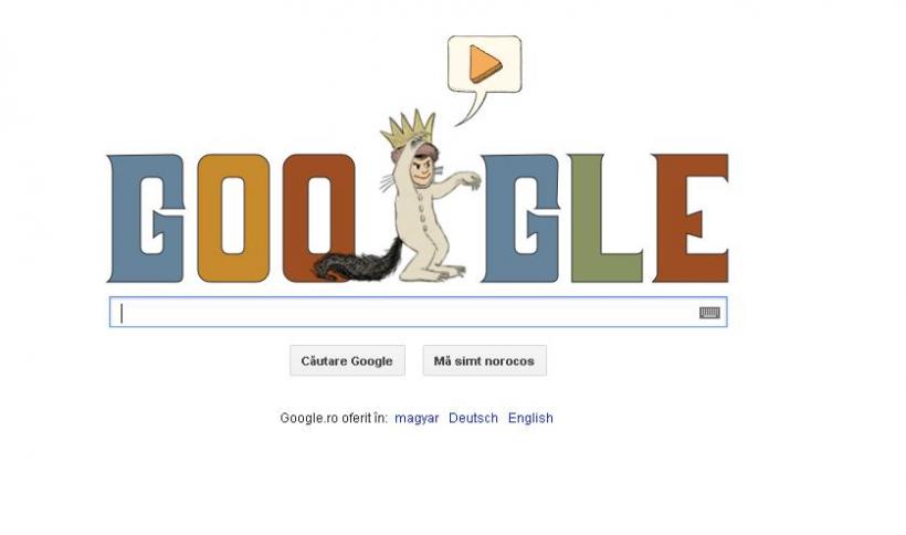 Google aniversează 85 de ani de la naşterea scriitorului Maurice Sendak (VIDEO)