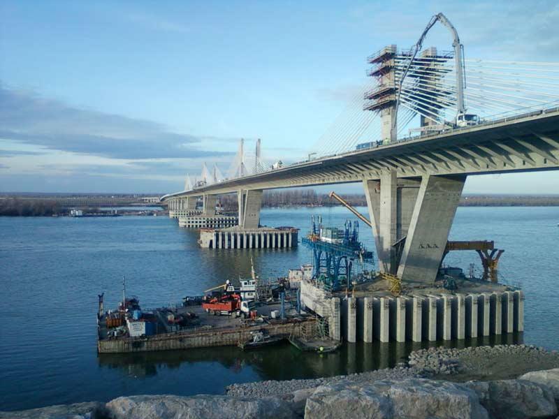 Noul pod de peste Dunăre, la Calafat-Vidin, va fi inaugurat în 14 iunie. Vezi cât va fi taxa de traversare
