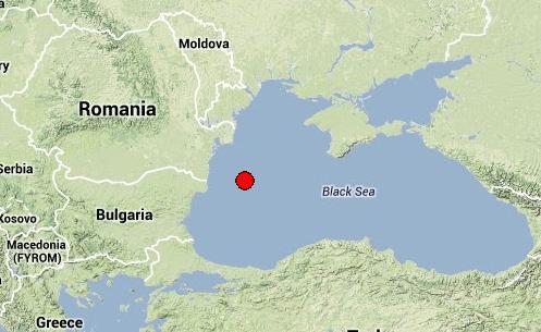 Cutremur în Marea Neagră. Seismul a avut loc la 20 de kilometri adâncime