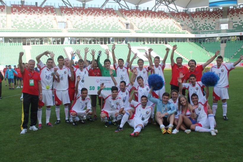 România s-a calificat la Campionatul Mondial de Fotbal Unificat Special Olympics din 2014