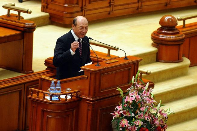 Traian Băsescu este în stare de condamnat din 27 martie 2013