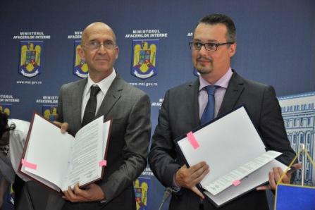 Poliţia română şi cea franceză vor accesa fonduri europene pentru a continua cooperarea