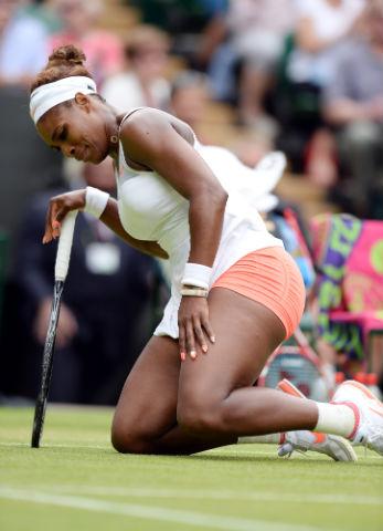 Serena Williams a fost eliminată în &quot;optimi&quot; la Wimbledon!