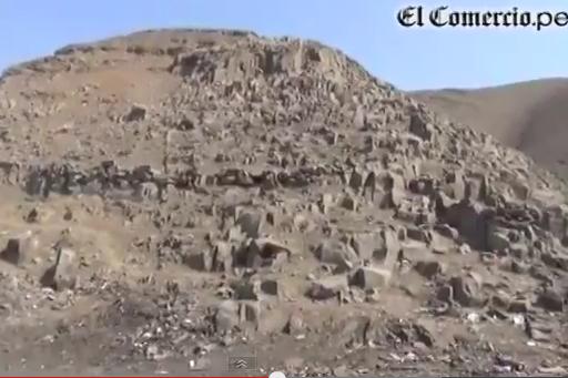O piramidă veche de 5.000 de ani a fost vandalizată în Peru (VIDEO)