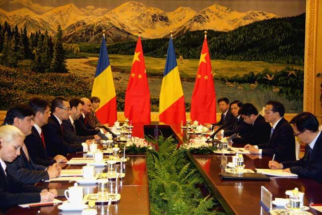 Premierul Victor Ponta primit de liderii Chinei