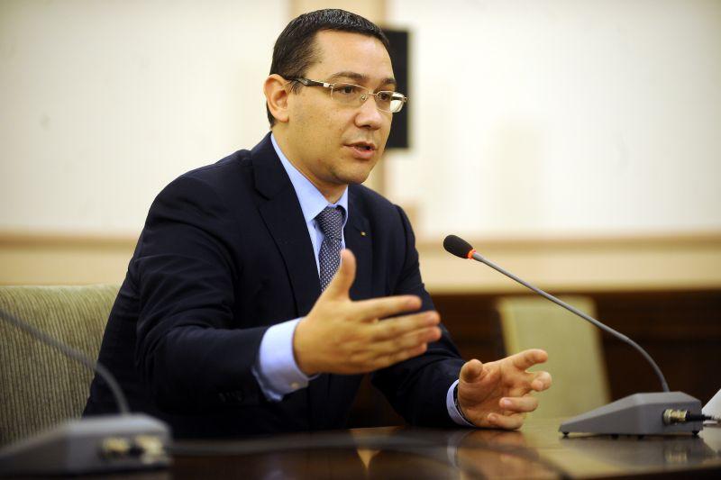 Ponta: Nu cred că ancheta declanşată de Parchet la &quot;Bolintineanu&quot; are o ţintă politică