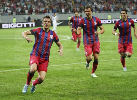 Steaua - Vardar 3:0. Debut perfect al Stelei în noul sezon al Ligii Campionilor