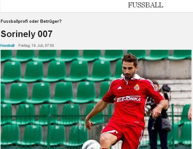 NZZ:  Sorinely007, fotbalist profesionist român sau impostor?