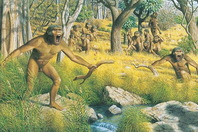 O bucată de cuţit - dovada existenţei hominizilor în Europa, în urmă cu 1,4 milioane de ani