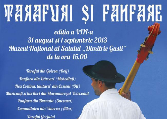 Festivalul Tarafuri şi fanfare, ediţia a VIII-a, la Muzeul Satului