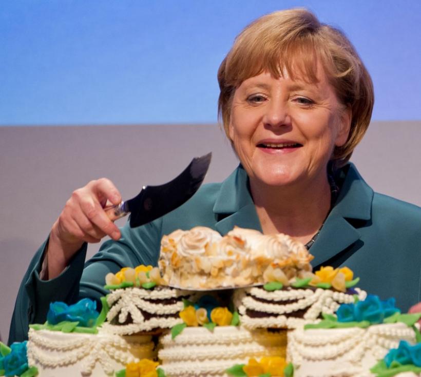  Merkel, gospodina! Broşură de campanie pentru „Cancelarul de Teflon” al Germaniei 