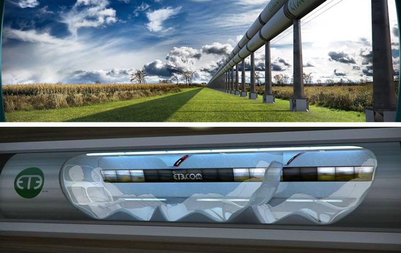 Concept revoluţionar care promite efectuarea de călătorii aproape supersonice: &quot;Hyperloop&quot; (VIDEO)