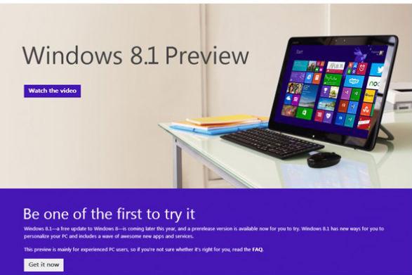 Microsoft anunţă lansarea pe 18 octombrie a celui mai nou sistem de operare, Windows 8.1