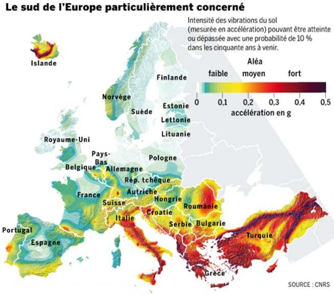 Harta care dă fiori României. Seisme fără precedent ameninţă Europa 