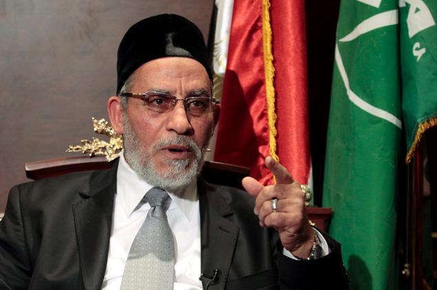 Mohamed Badie, Ghidul Suprem al Fraţilor Musulmani, a fost arestat la Cairo