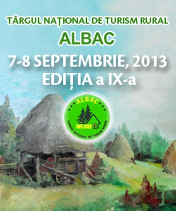TÂRGUL NAȚIONAL DE TURISM RURAL DE LA ALBAC – ediția a IX-a, 07 – 08 septembrie 2013 -