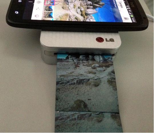  Review: LG Pocket Photo, mini-imprimanta de smartphone