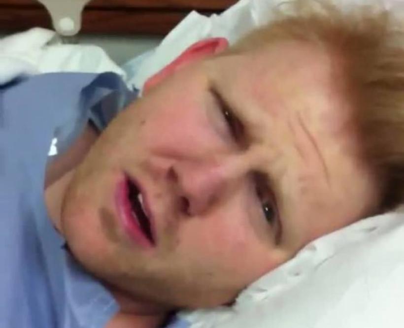 &quot;Cine eşti? Wow! Eşti fotomodel?&quot;. REACŢIA DE MILIOANE a unui bărbat în faţa soţiei, după ce s-a trezit din operaţie (VIDEO)  