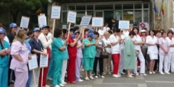 Din 18 septembrie, medicii pichetează Ministerul Sănătăţii