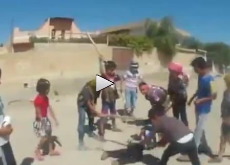 Cum SE DISTREAZĂ copiii în SIRIA. Imaginile care au ÎNGROZIT planeta (VIDEO)