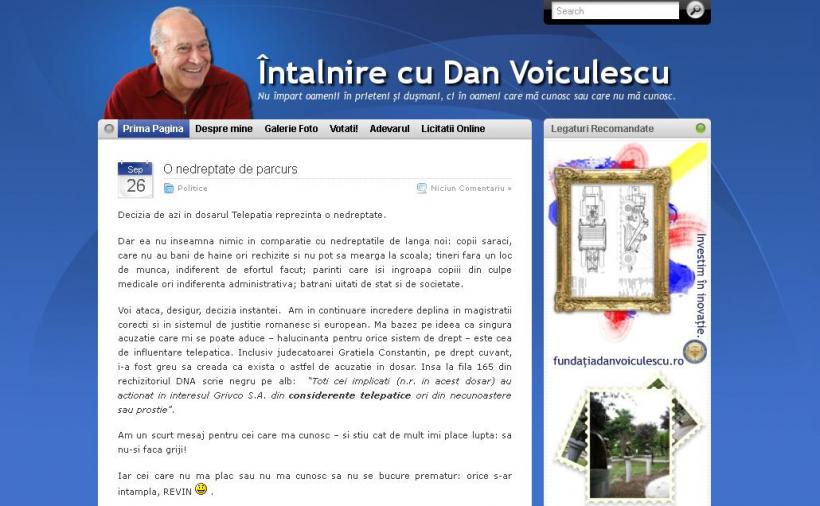 Dan Voiculescu, prima reacţie după condamnare: Decizia, o NEDREPTATE 