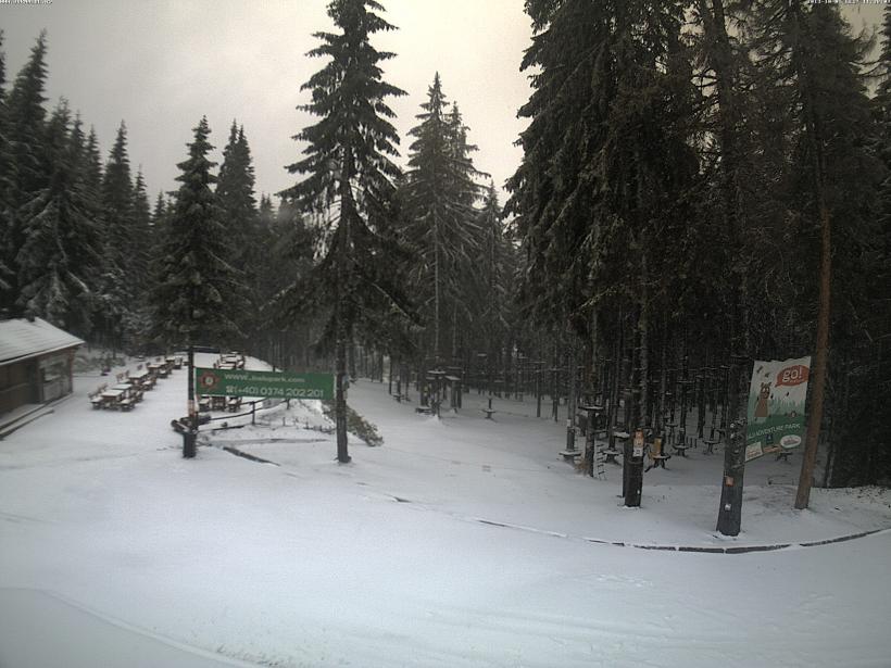 Ninge la munte. Vezi imagini LIVE de la Bâlea Lac, Harghita, Azuga, Cheile Grădiştei şi de pe Transfăgărăşan 18463371