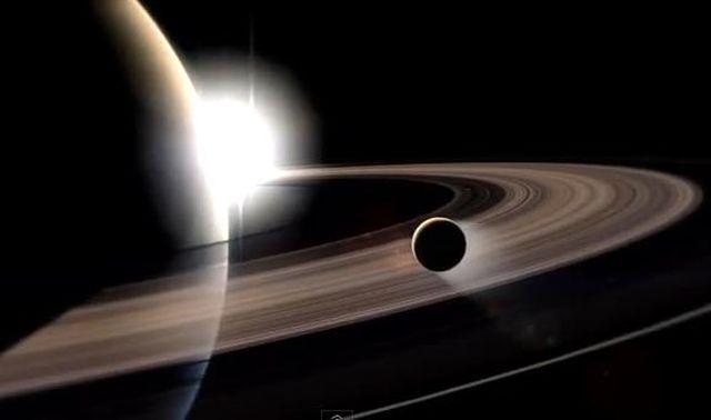 Descoperire BIZARĂ pe unul dintre sateliţii naturali ai lui Saturn. NASA: &quot;Este o premieră. Aşa ceva se gaseşte doar pe Terra!&quot; (VIDEO)