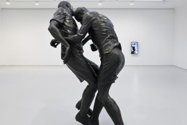  &quot;Cuplul” statuar Zidane-Materazzi, mutat în Qatar