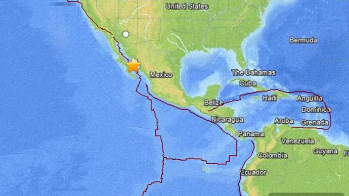 Cutremur cu magnitudinea 6,4 în largul Mexicului