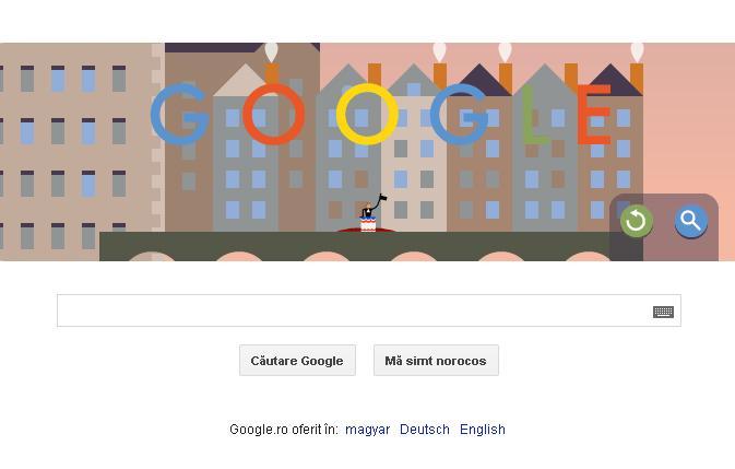 Google sărbătoreşte 216 ani de la primul salt cu paraşuta (VIDEO)