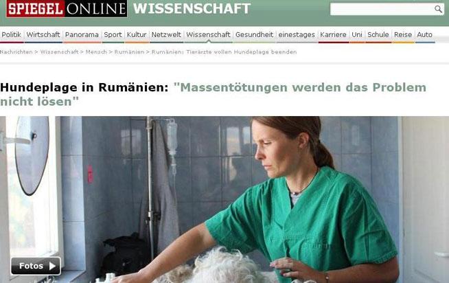 Medic veterinar german, arătând spre Băsescu: “Politicul a eşuat în problema maidanezilor”!