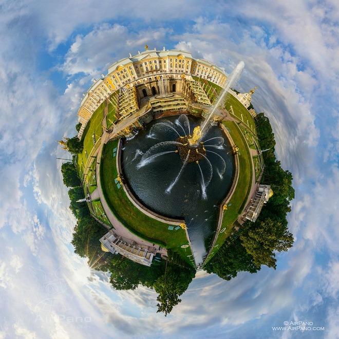 FOTO Cum arata palatul Peterhof, resedinta a tarului Petru