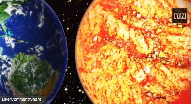 O planetă din lavă, descoperită la 400 de ani-lumină faţă de Pământ - VIDEO