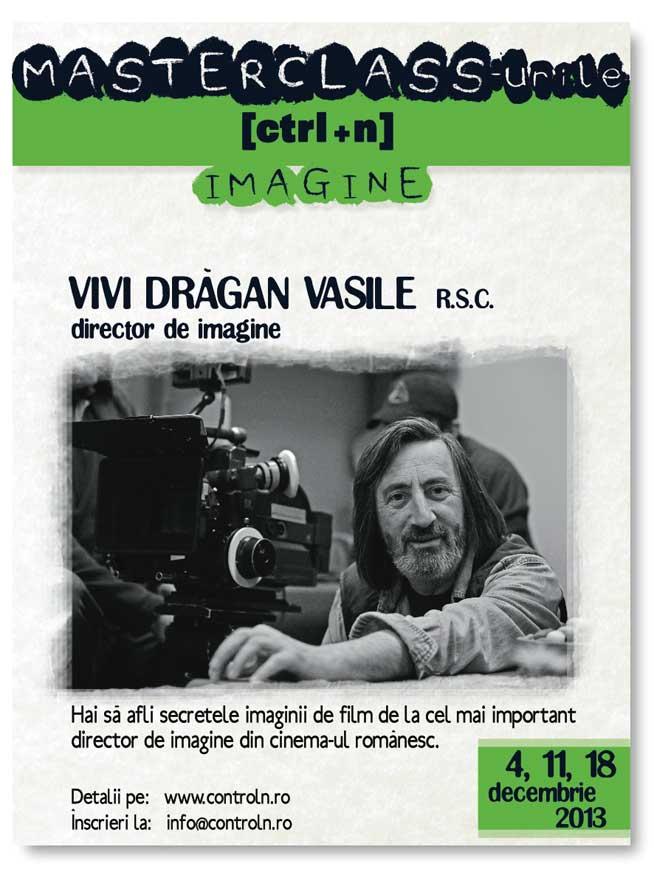 Masterclass de imagine de film cu Vivi Drăgan Vasile