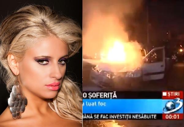 Sânziana Buruiană, ACCIDENT ÎN LANŢ, în Capitală. Vedeta A FUGIT de la locul accidentului (VIDEO)