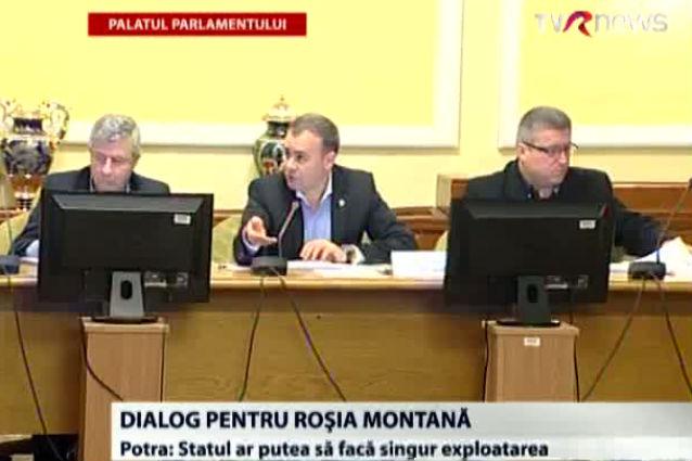 Proiectul guvernamental pentru Roşia Montană, respins de comisia parlamentară specială 