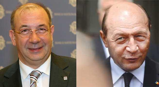 Ministrul Finanţelor, apelat telefonic de Băsescu, pentru susţinerea în funcţie a preşedintelui CEC, Radu Gheţea