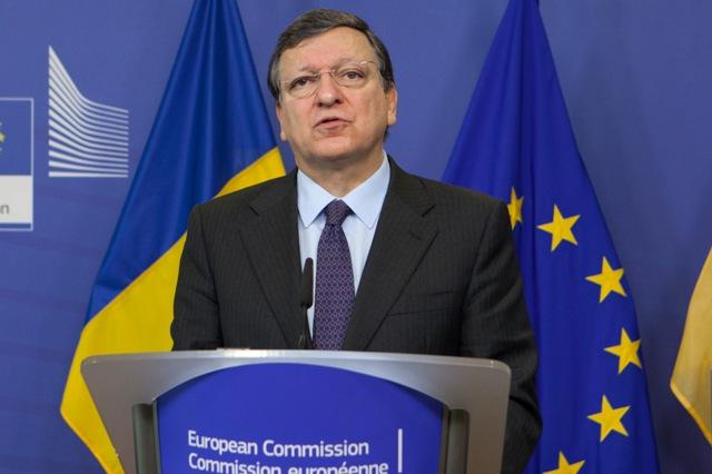 Barroso: CE va sprijini politic și financiar proiectele de gaze și electricitate dintre România și Republica Moldova