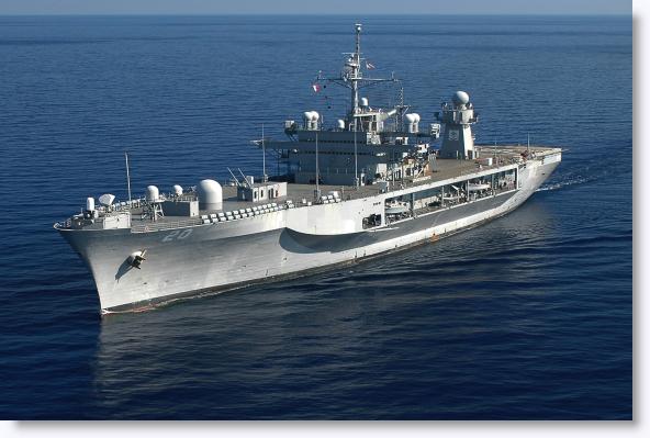  Nava amiral a Flotei a VI-a a SUA se va afla în portul Constanţa