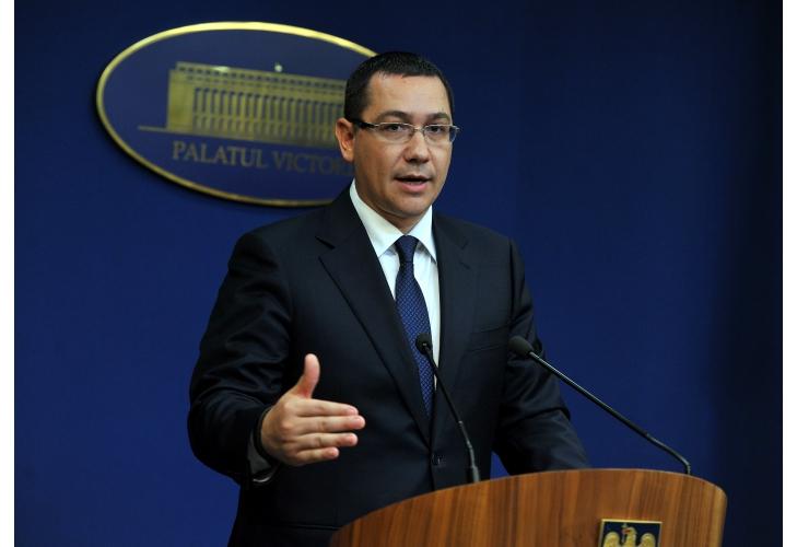 Victor Ponta susține o declarație de presă la ora 16:00, la Palatul Victoria 