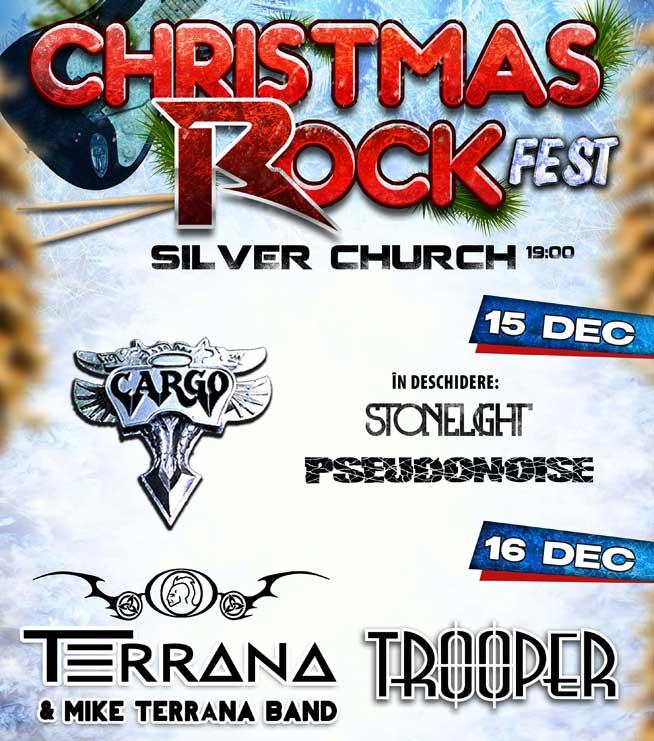Cargo, Terrana Band şi Trooper la Christmas Rock