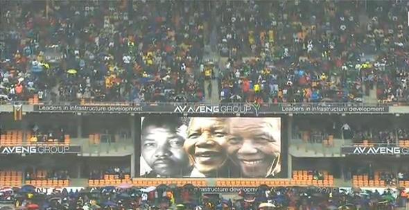 Delegaţii din peste 100 de ţări, prezente la ceremonia de comemorare a lui Nelson Mandela (IMAGINI LIVE)