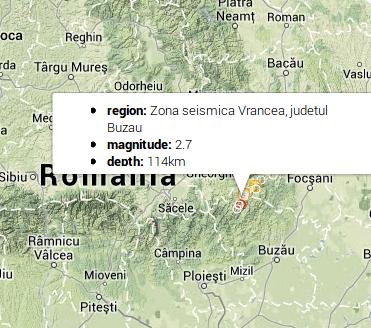 Cutremur în zona Vrancea - Buzău