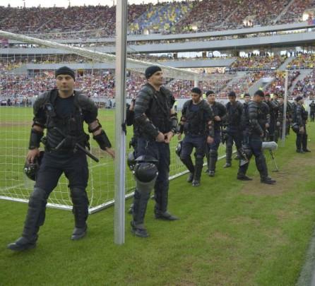 Steaua - Astra Giurgiu, pe Arena Naţională. Sute de jandarmi vor asigura ordinea şi siguranţa spectatorilor