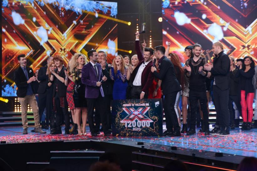 Florin Ristei, marele câştigător al celui de-al treilea sezon X Factor. Finala X Factor, lider de piaţă