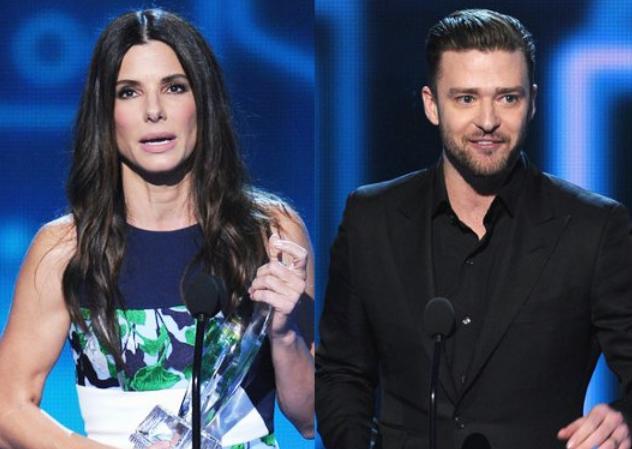 People's Choice Awards 2014: Sandra Bullock şi Justin Timberlake, marii câştigători ai galei (VIDEO)