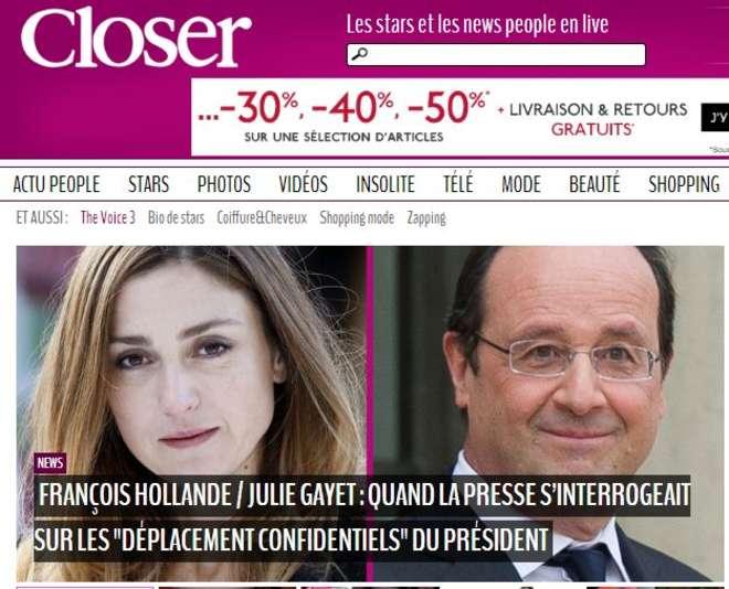Cum îi perturbă revista Closer conferinţa de marţi a lui Hollande de la Elysee. Ce spun oamenii politici francezi despre scandal