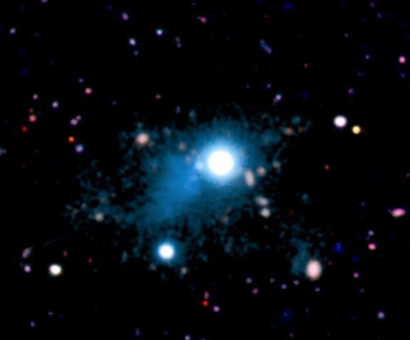 DESCOPERIRE ULUITOARE despre Univers! Ce au detectat astronomii, ÎN PREMIERĂ, cu ajutorul luminii unui quasar (VIDEO)